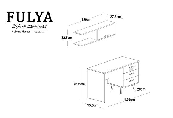 Fulya Çalışma Masası