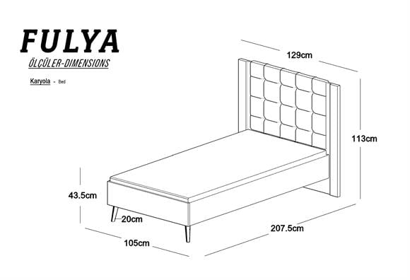 Fulya Genç Karyola Kasası (Başlıksız)