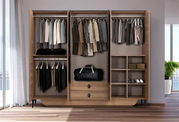 Helen 6 Kapılı Yatak Odası Takımı 