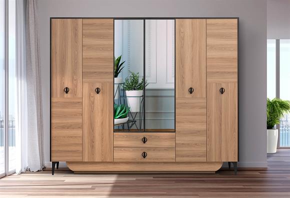 Helen 6 Kapılı Yatak Odası Takımı 