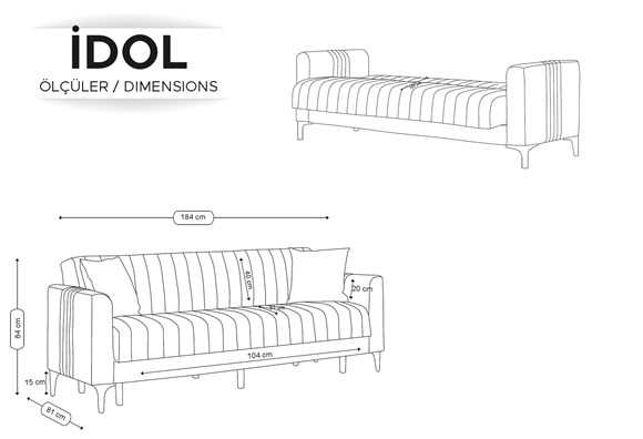 İdol Kanepe **Sadece Mağazalarımızda**