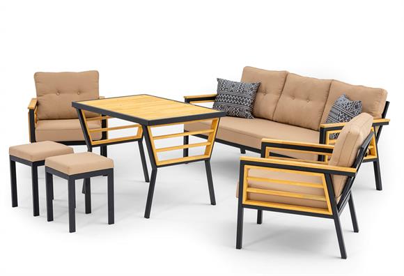 Ilgaz Bahçe&Balkon Seti (Bej)