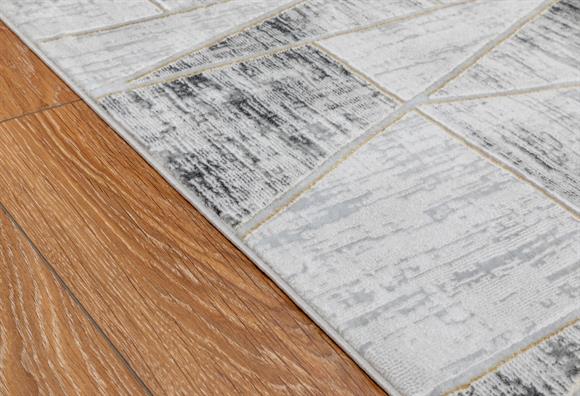 Kadife Gri Halı 80x150 (KF456A)