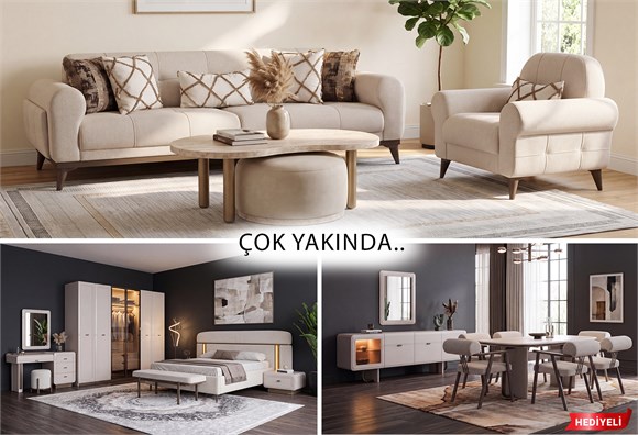 Kaşmir Düğün Paketi (Yatak+Karyola Hediye)