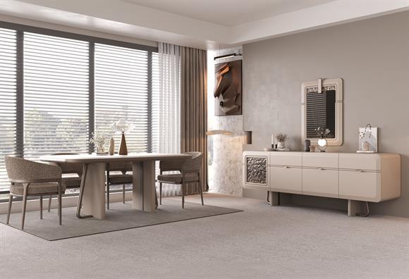 Kaşmir Yemek Odası Takımı