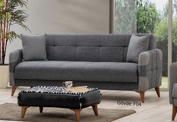 Kumru Kanepe Takımı (Antrasit Gri)