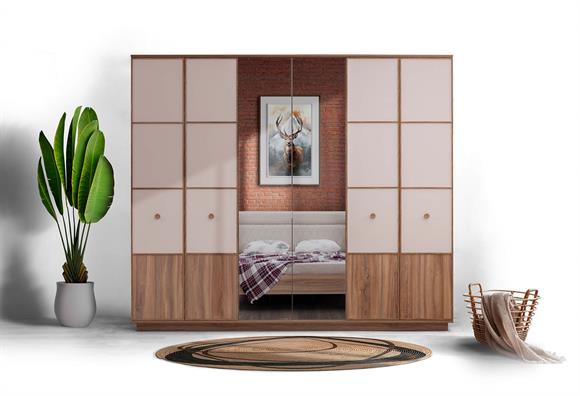 Lavin 6 Kapılı Yatak Odası Takımı