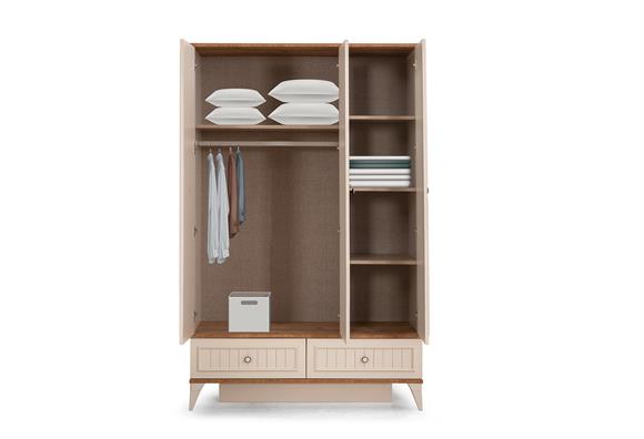 Lena Country 3 Kapılı Dolap