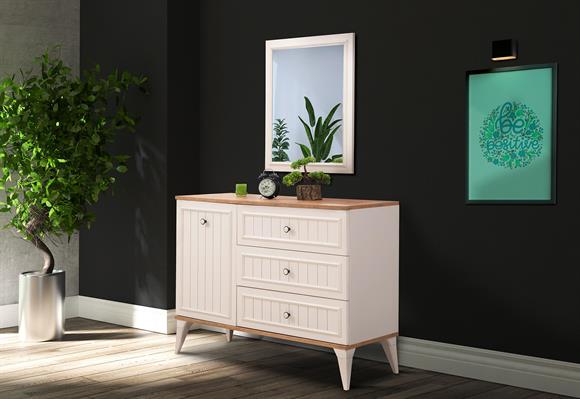 Lena Aynalı Makyaj Masası