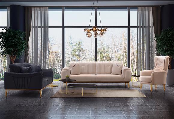 Loya Koltuk Takımı (Gri)