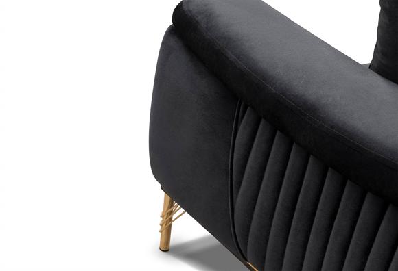 Loya Üçlü Koltuk (Gri)