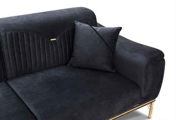 Loya Üçlü Koltuk (Gri)