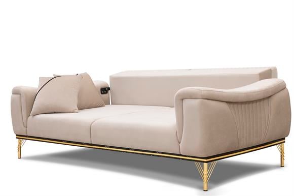 Loya Üçlü Koltuk (Vizon)