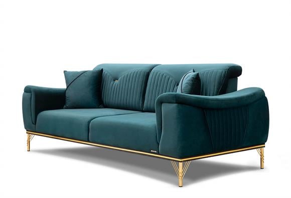 Loya Üçlü Koltuk (Yeşil)