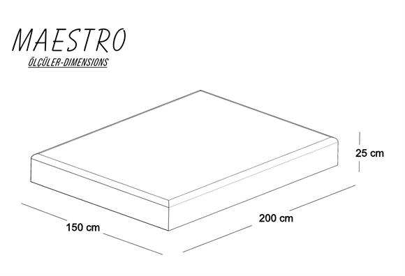 Maestro 150X200 Yatak