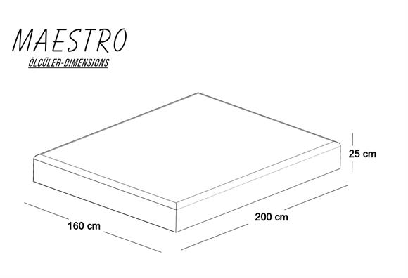 Maestro 160X200 Yatak
