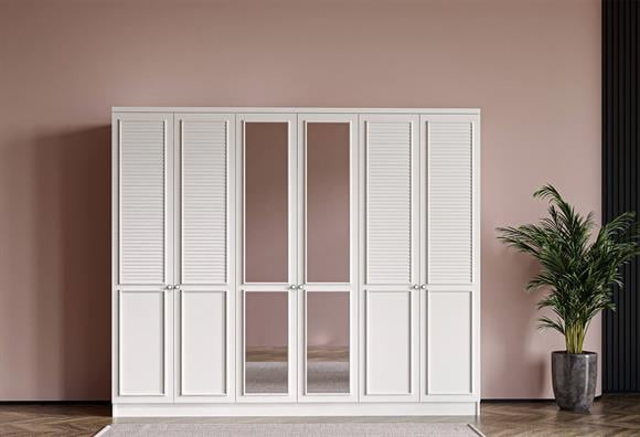 Melis 6 Kapılı Dolap