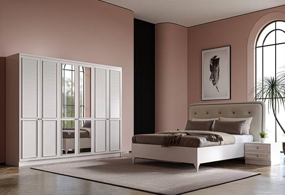 Melis 6 Kapılı Yatak Odası Takımı