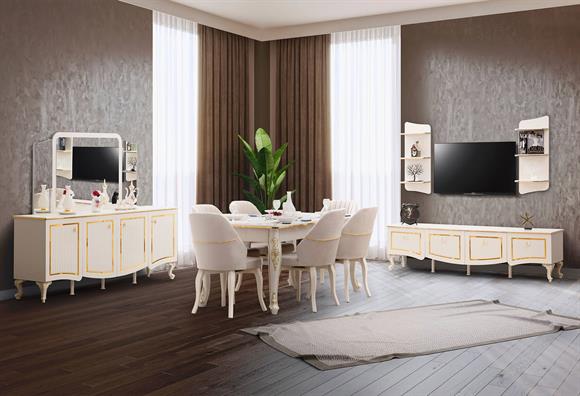 Mercan Avangarde Yemek Odası Takımı 