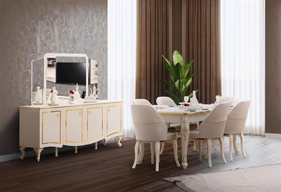 Mercan Avangarde Yemek Odası Takımı 