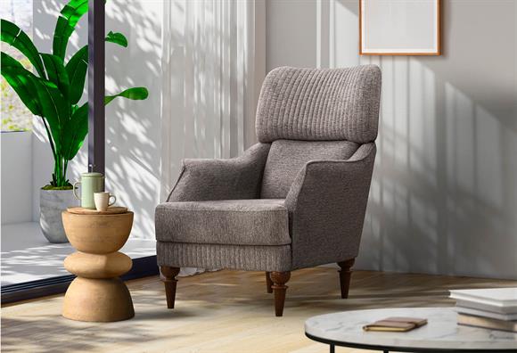 Meriç Koltuk Takımı (Sütlü Kahve)