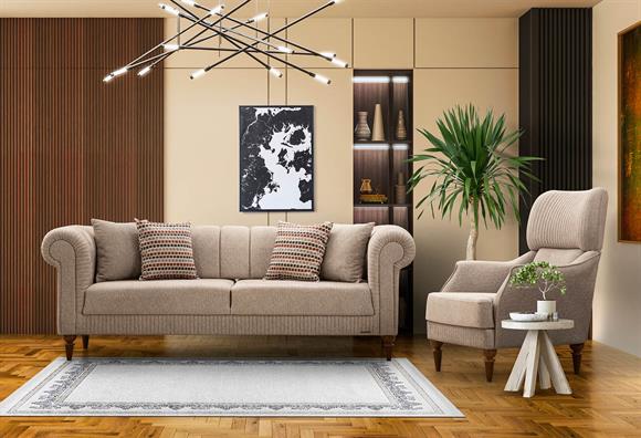 Meriç Koltuk Takımı (Vizon)