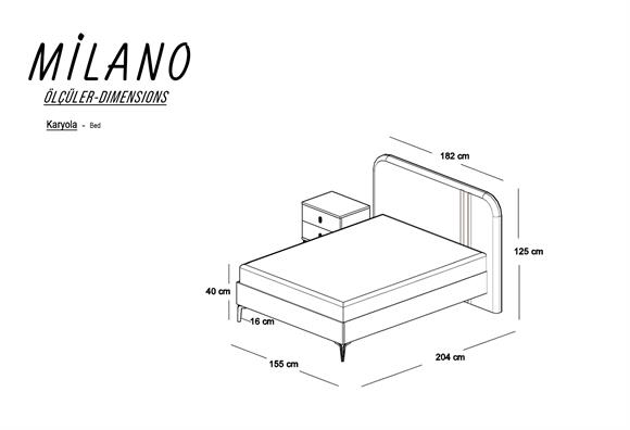 Milano 150lik Başlık