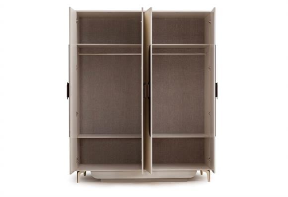 Milano 4 Kapılı Dolap (Aynasız)