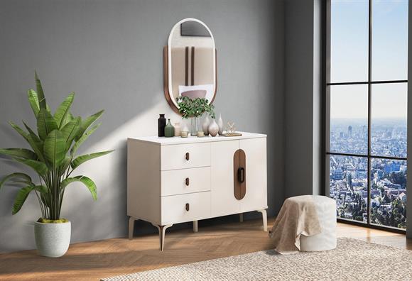 Milano Aynalı Makyaj Masası