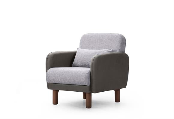 Milano Berjer (Gri Deri-Gri Kumaş)