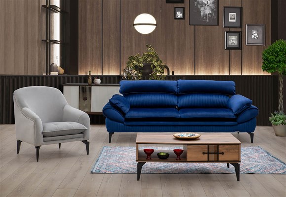 Monreal Koltuk Takımı (Lacivert)