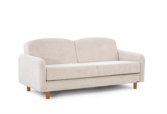 Narin Bohem Kanepe (Bej/Meşe Ayak)