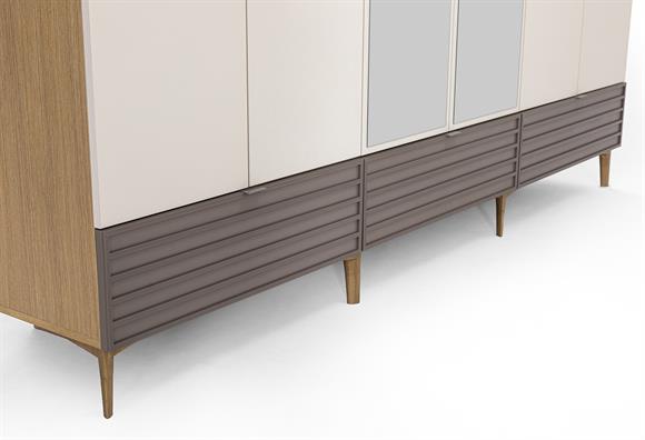 Nehir 6 Kapılı Dolap