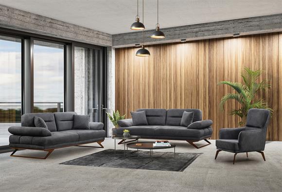 Nova Koltuk Takımı (Gri)