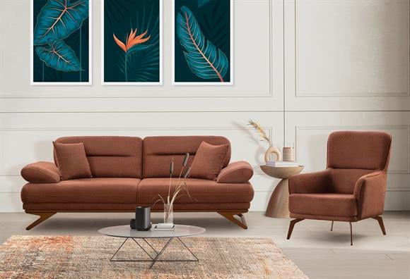 Nova Koltuk Takımı (Kiremit)