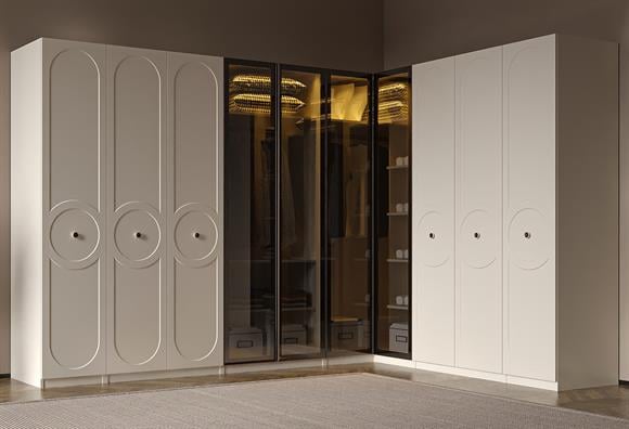 Olimpia 10 Kapaklı Modül Dolap