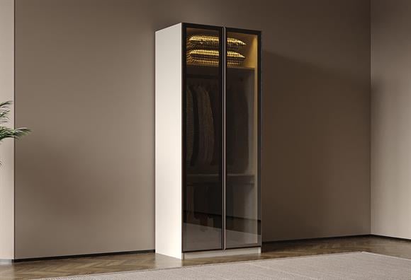 Olimpia İkili Pantolonluklu  Modül Dolap