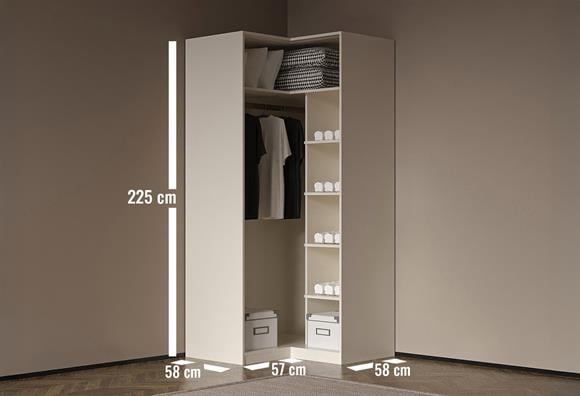 Olimpia Köşe Modül Dolap