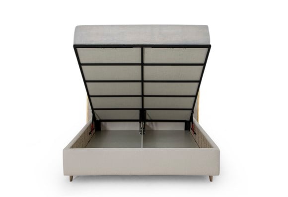 Perla 160x200 Döşemeli Baza Başlık Seti