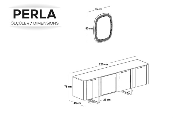 Perla Konsol Takımı