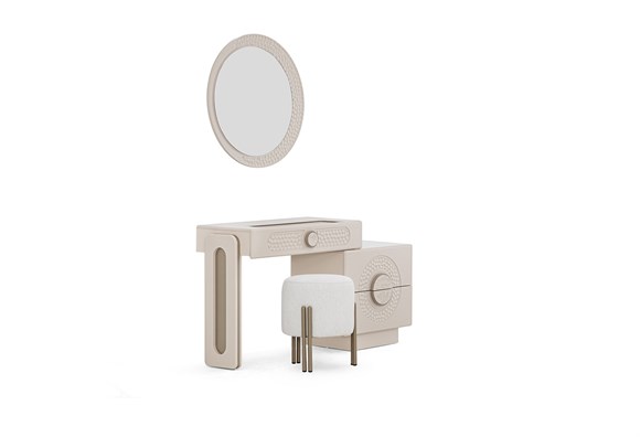 Petek Makyaj Masası Takımı