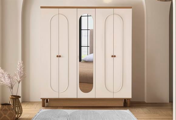 Pro Bohem 5 Kapılı Dolap