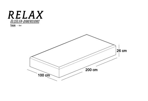 Relax Yatak 100x200