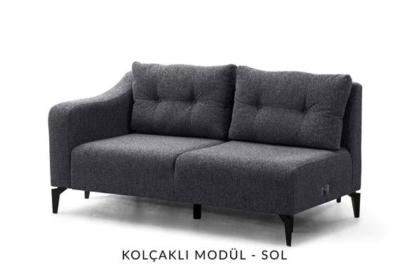 Remix Kollu İkili Modül Gri (Sol)