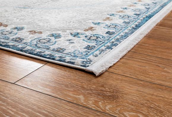 Ritim Krem/Mavi Halı 80x150 (RT732)