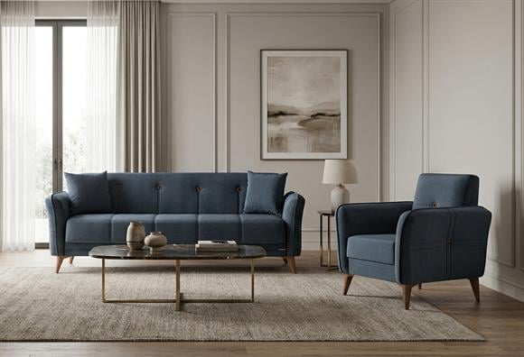 Rolex Kanepe Takımı (Gri)