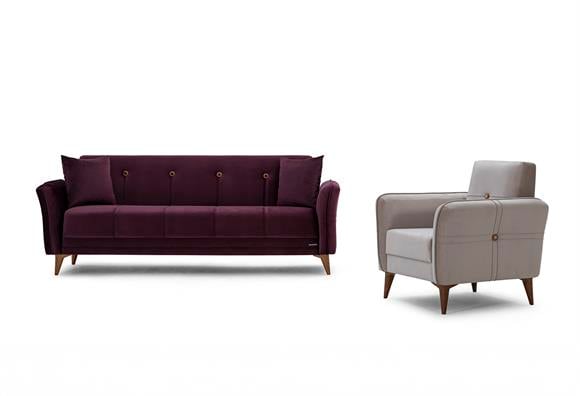 Rolex Kanepe Takımı (Gri)