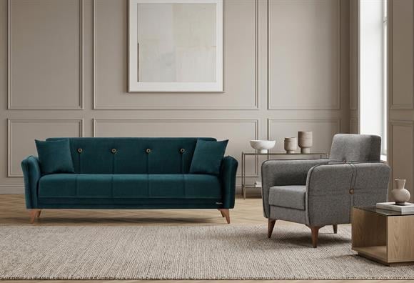 Rolex Kanepe Takımı (Yeşil)