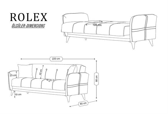 Rolex Kanepe (Vizon)