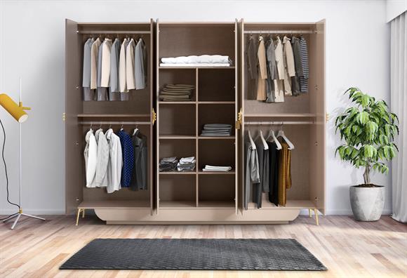 Sahil 6 Kapılı Yatak Odası Takımı